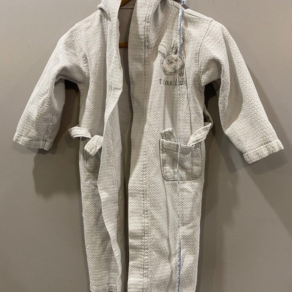 3 for $45 _ 100% cotton light blue bath robe - Picture 8 of 13